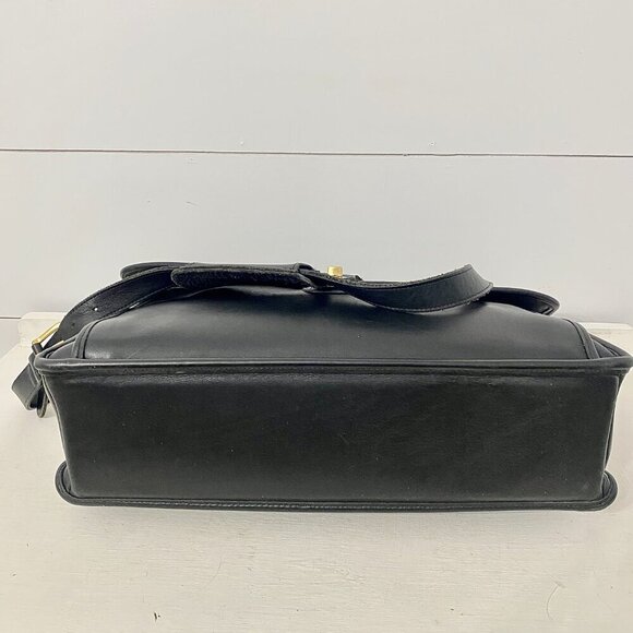 Coach Vintage Beekman Black Leather Briefcase - Style #5266 - Picture 7 of 17